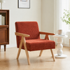 Terracotta leunstoelen