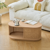 Tables basses en bois massif