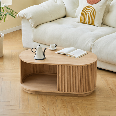 VIKNA - Solid Ash Coffee Table