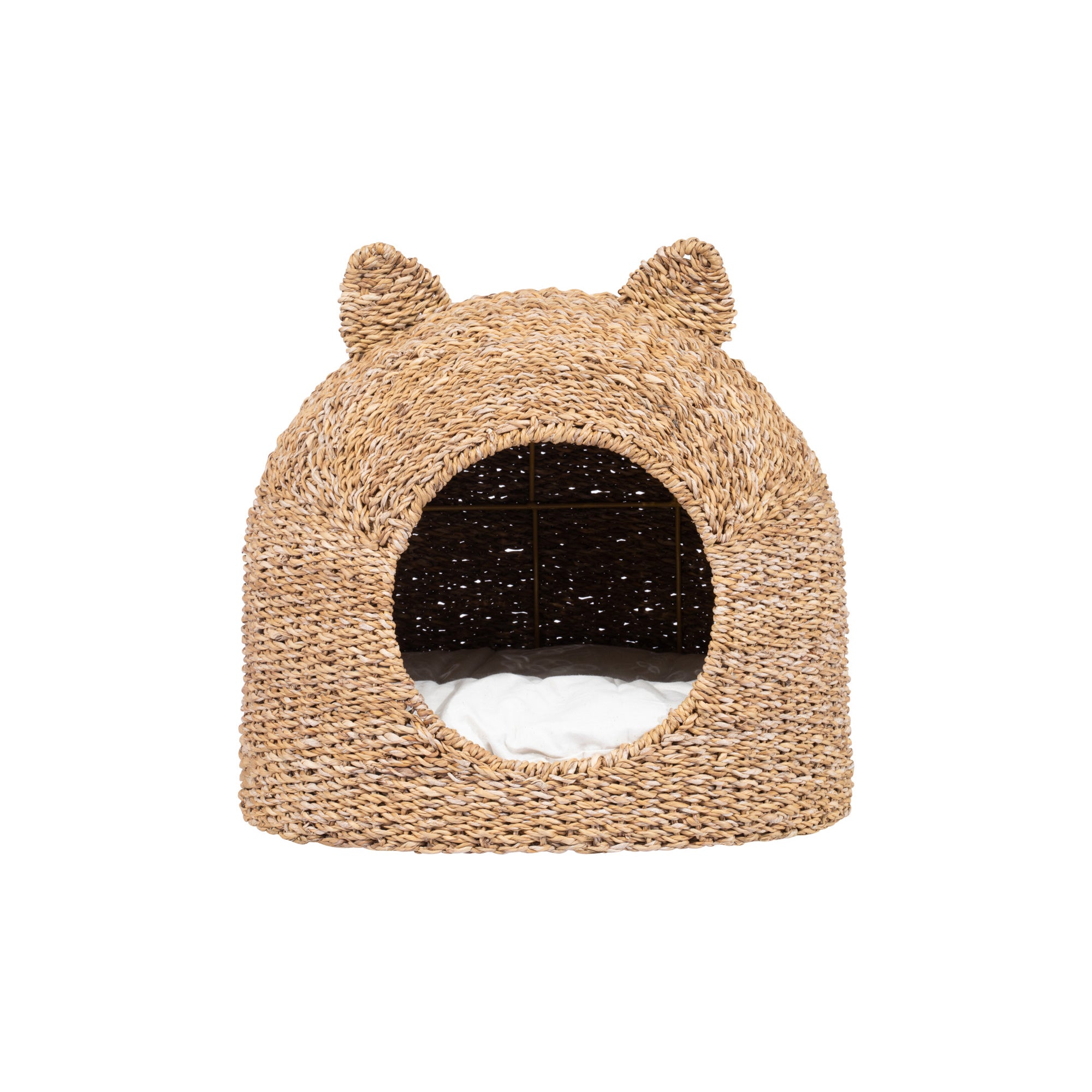 NILS - Kosz dla kota z brązowej juty