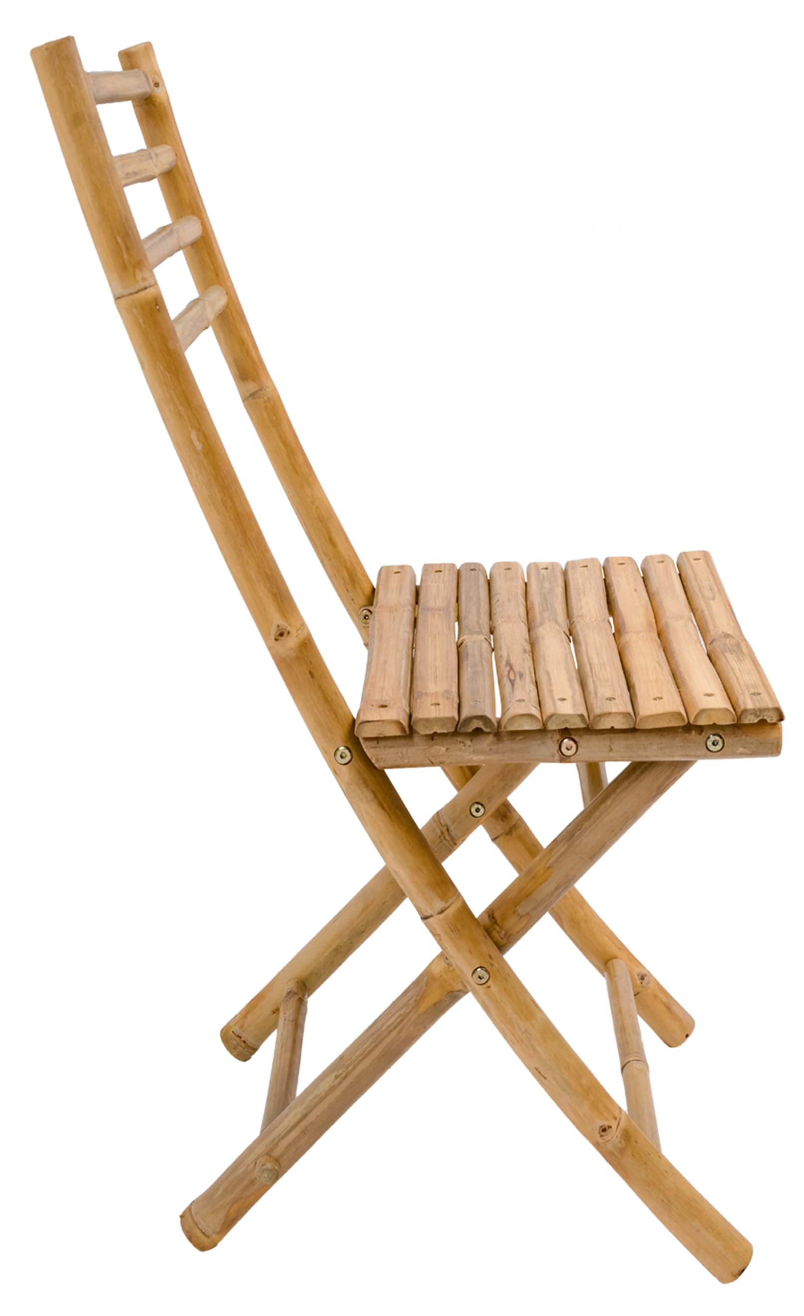 PALEMPANG – Zestaw 2 krzeseł do wnętrz i na zewnątrz z litego bambusa