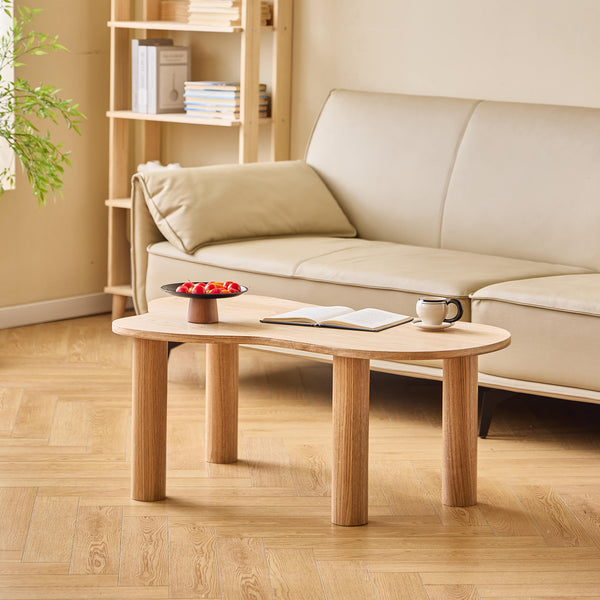 HONO - Table basse en bois massif scandinave