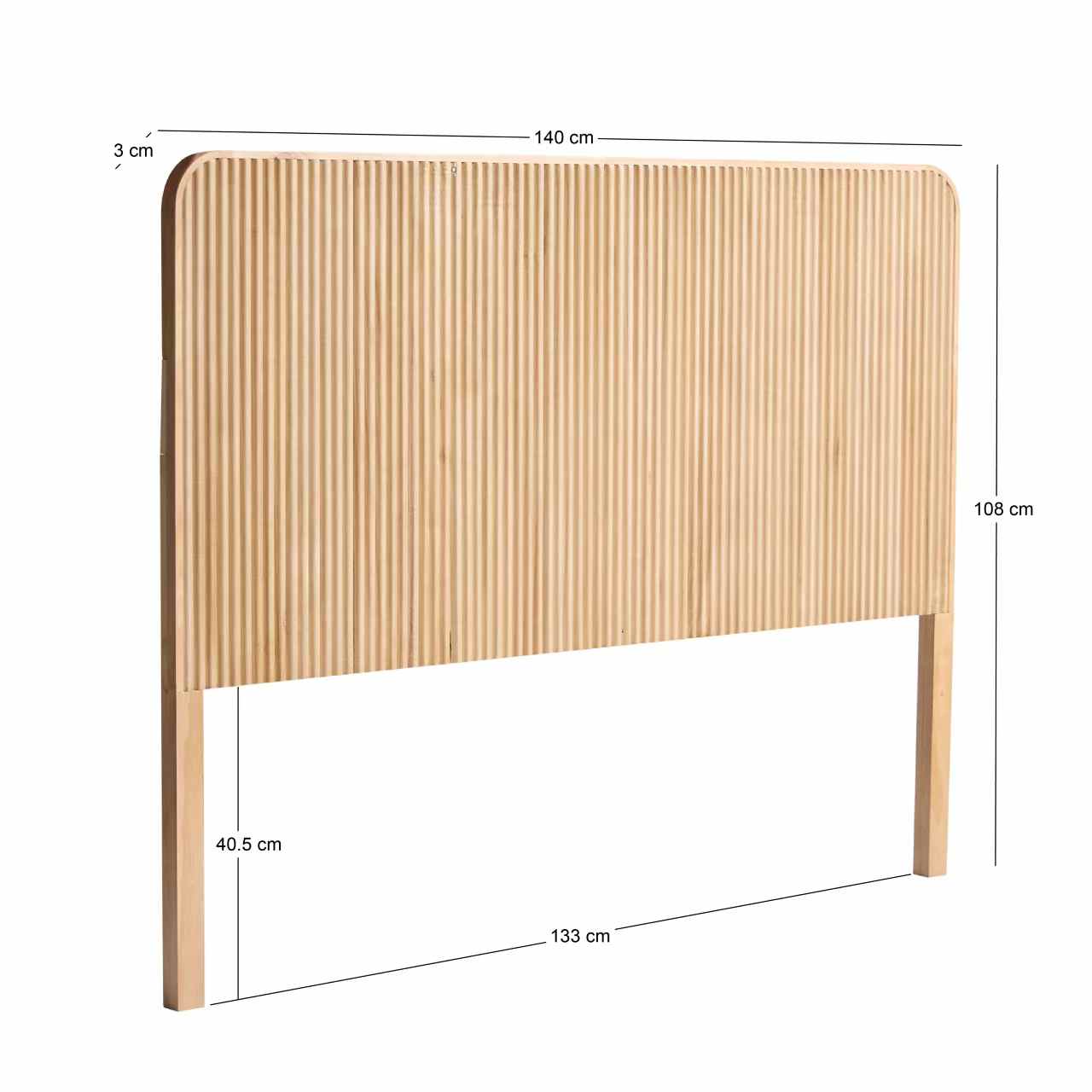 HORSENS - Tête de lit 140 cm en bois
