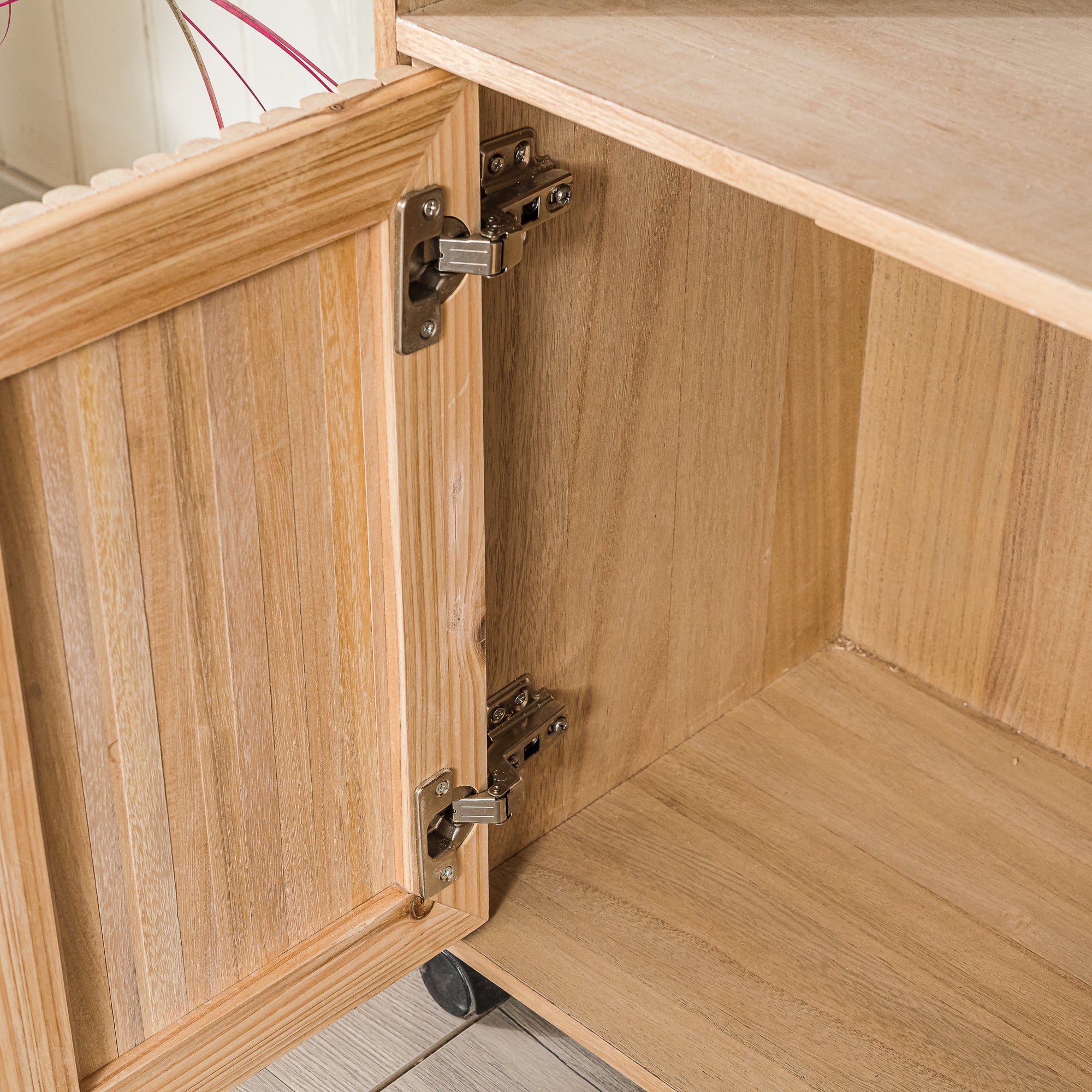 OULU - Desserte avec rangements en bois