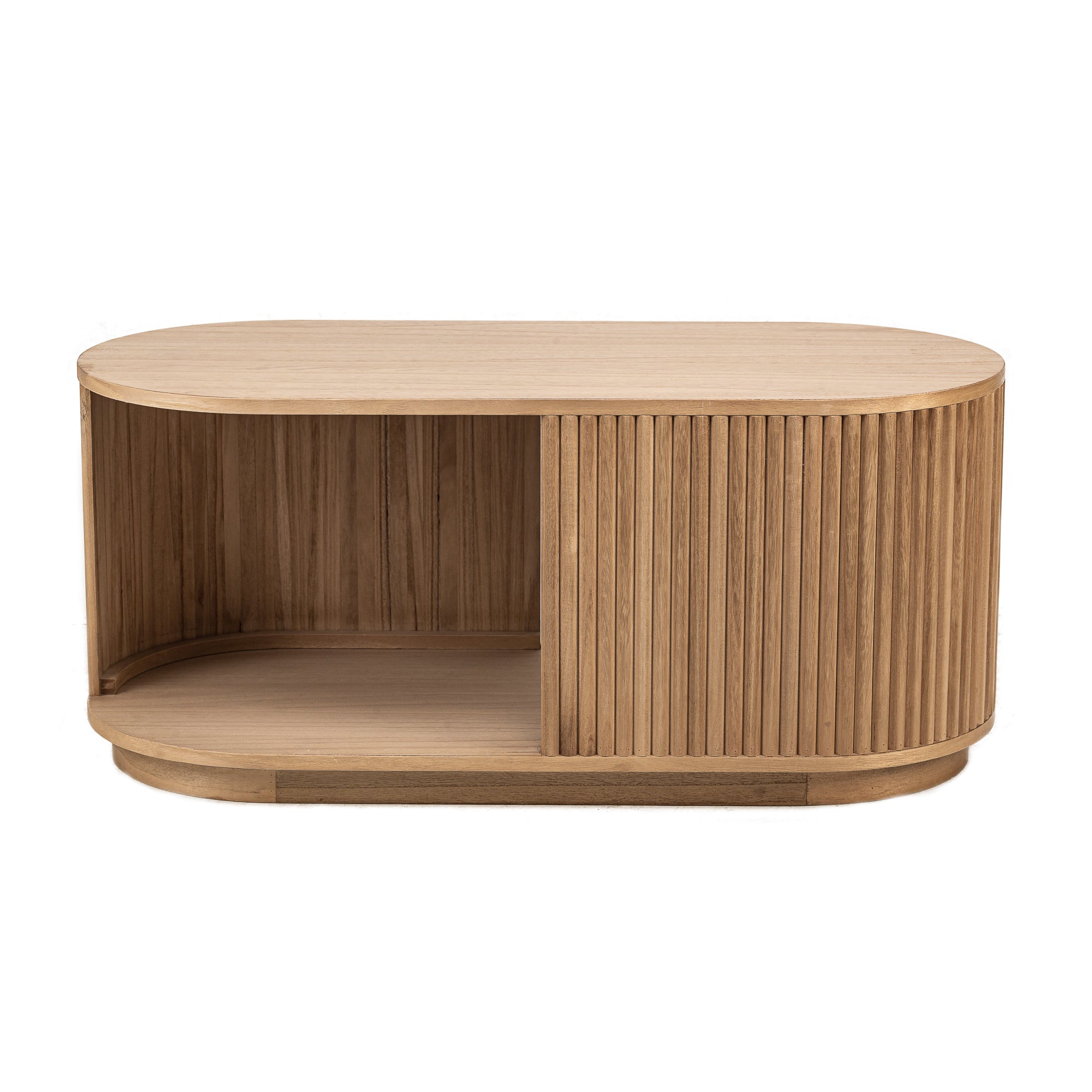 VIKNA – stolik kawowy z litego drewna jesionowego