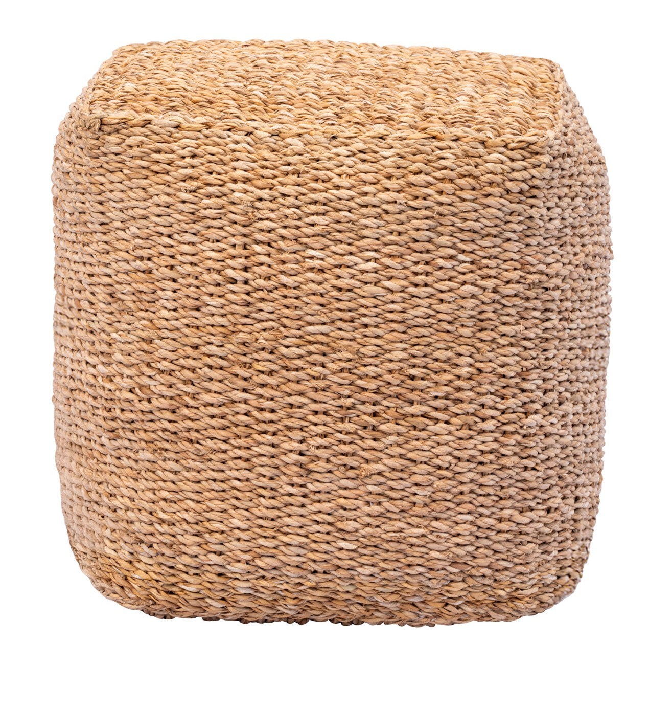 JENS - Pufa do sofy z naturalnej juty