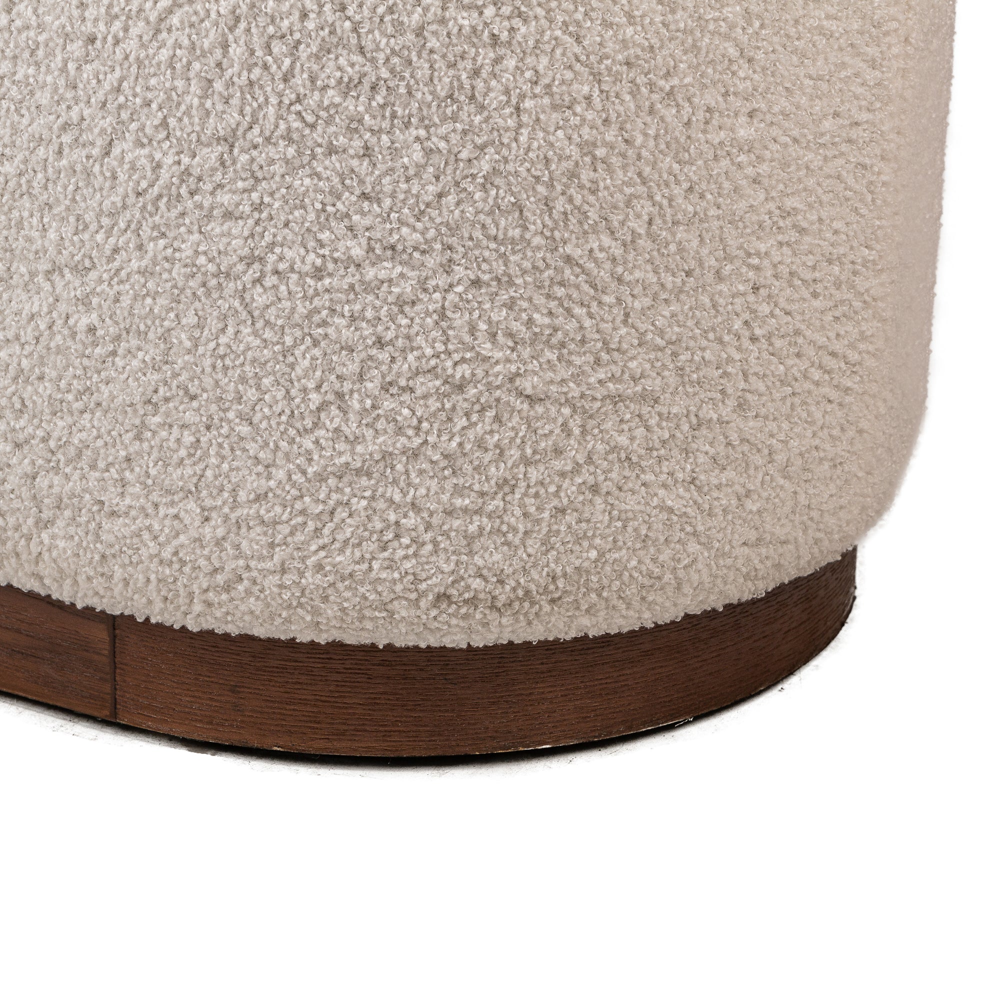 LIMA – Ławka z pojemnikiem do przechowywania, wykonana z drewna, z białymi pętelkami