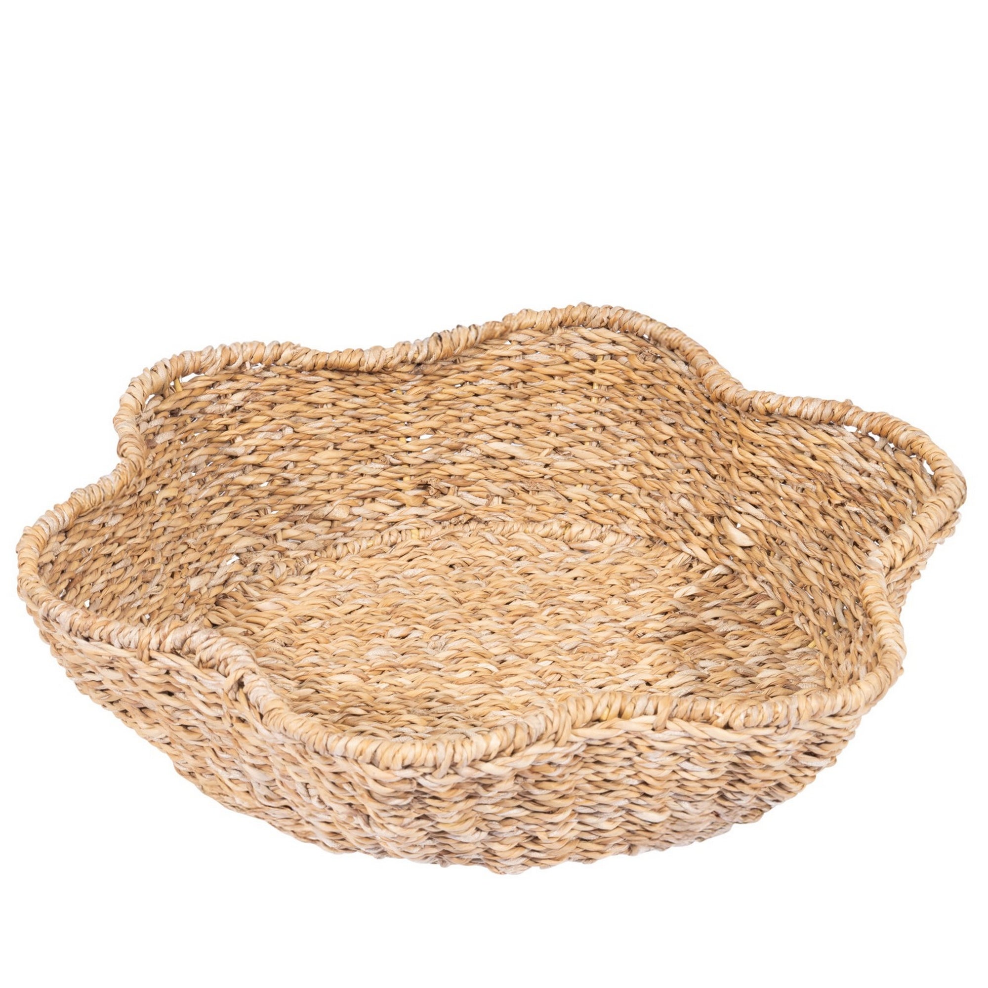 ELSA – Kosz z naturalnych włókien w kolorze brązowym