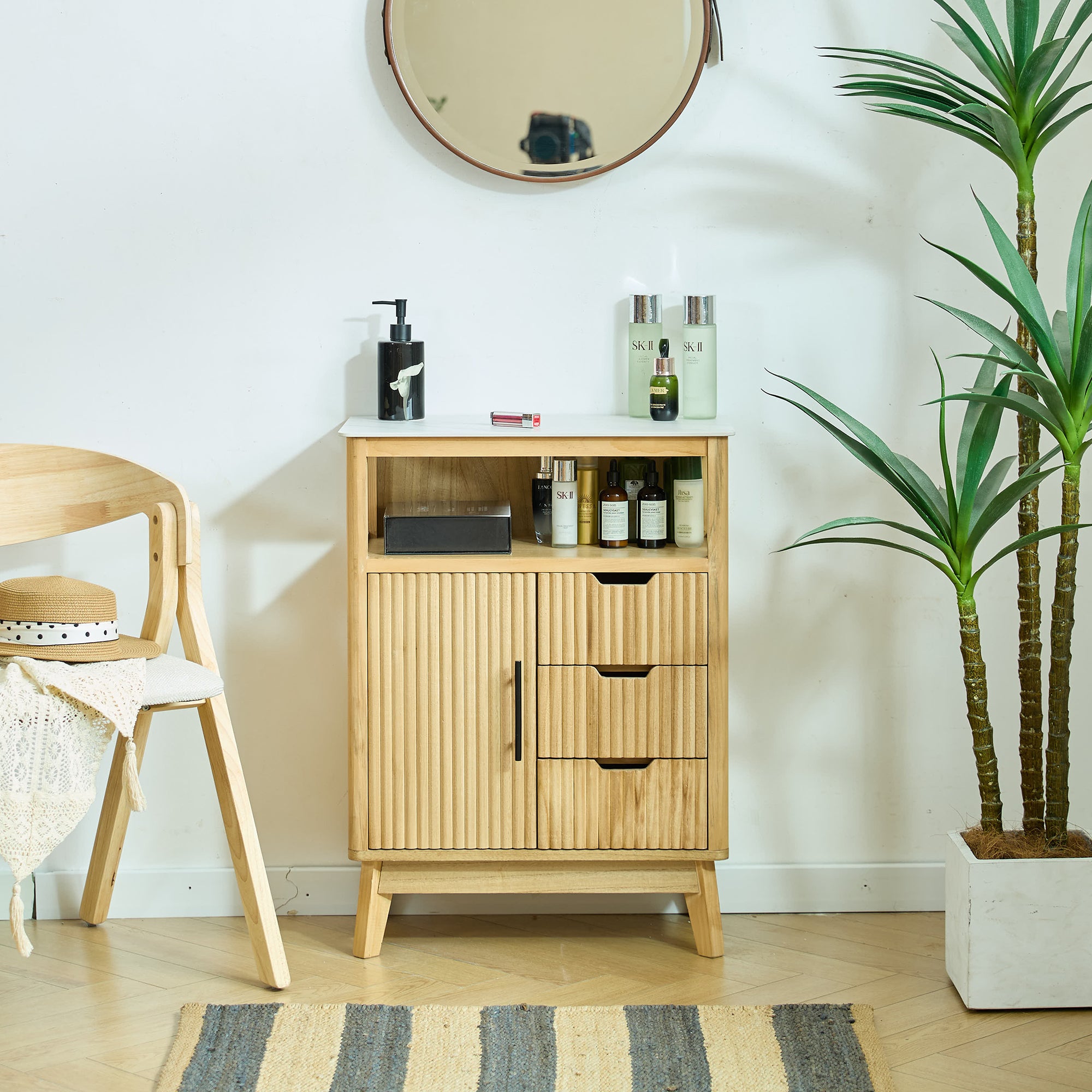 MELAKA – drewniana szafka łazienkowa