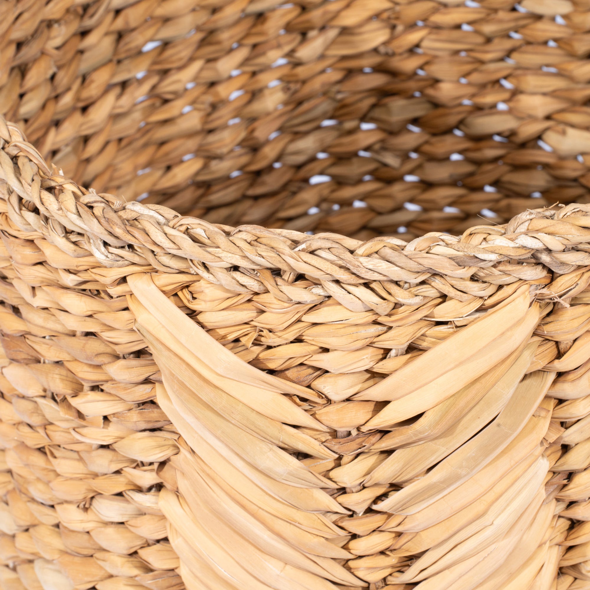 LEIF – Zestaw 3 koszy do przechowywania z naturalnej juty