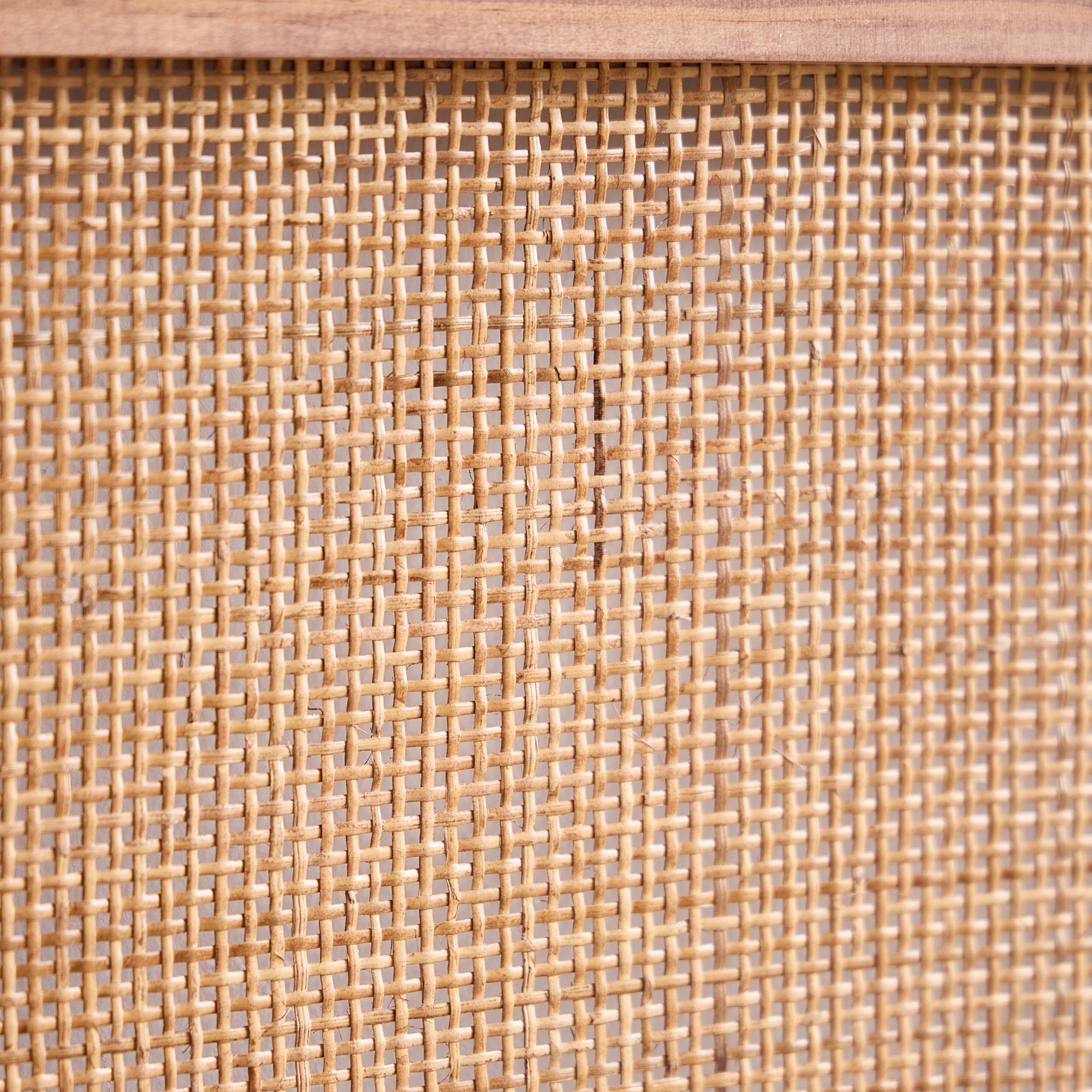 RORVIK – Zagłówek łóżka 160 z drewna i rattanu