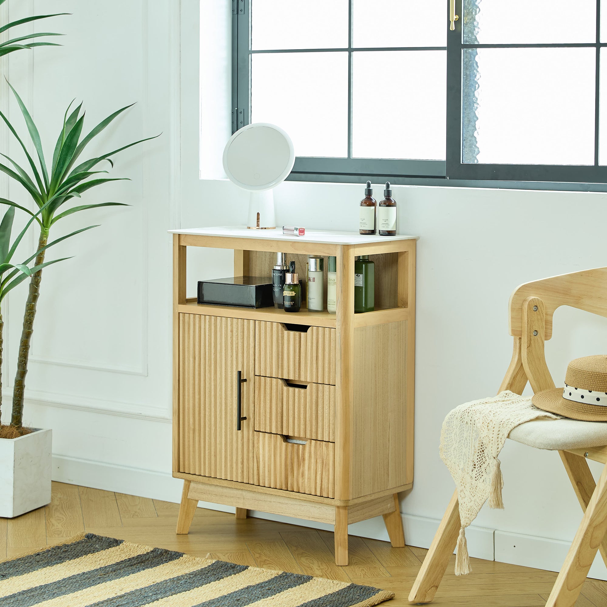 MELAKA – drewniana szafka łazienkowa