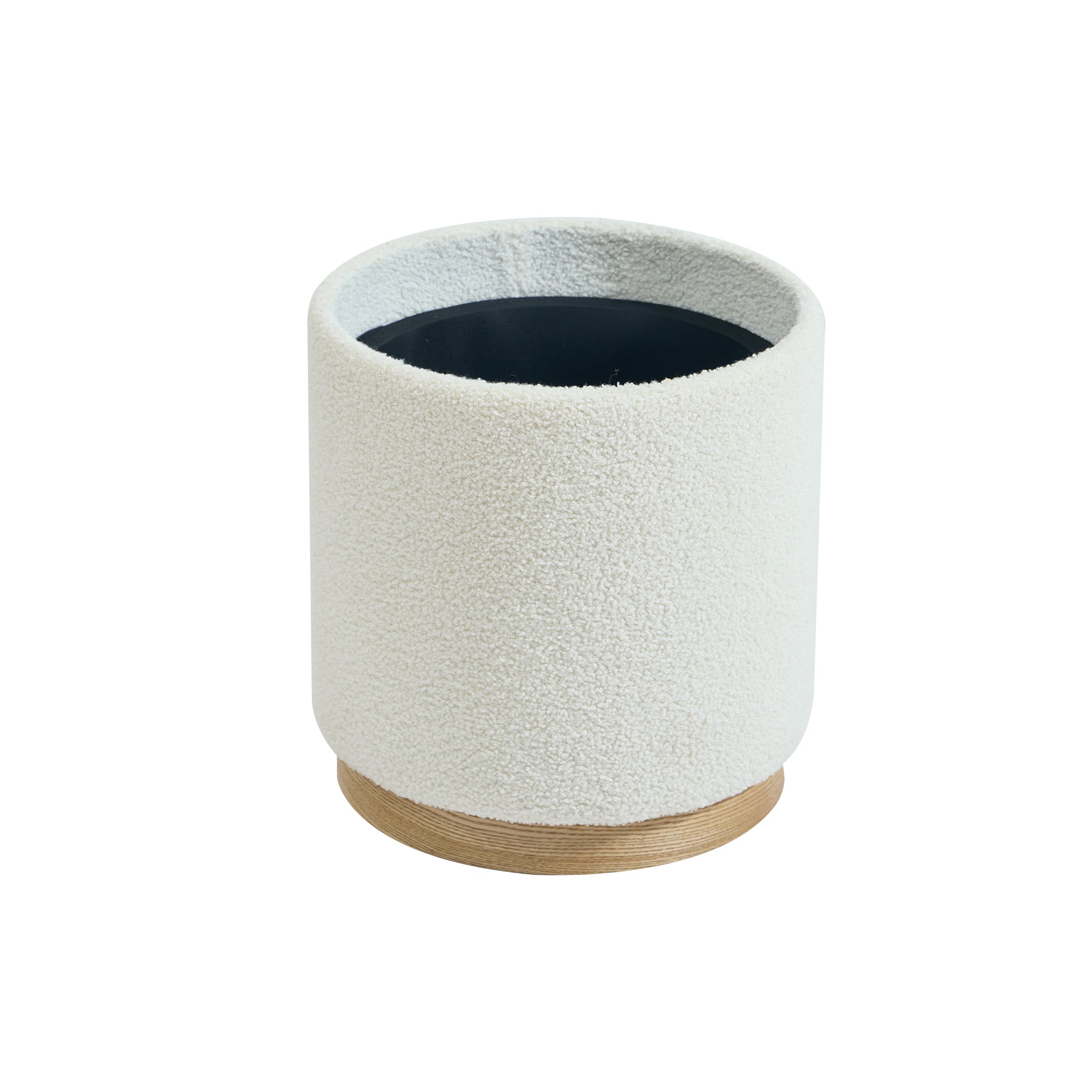 KEMI - Pufa funkcją przechowywania w białych pętelkach